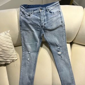 Ksubi Clitch Philly Blue 040 Blue Denim Size 36